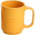 The bamboo fiber oval handle cup